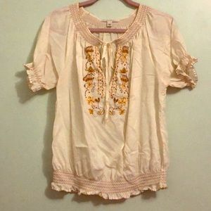 Banana Republic Boho Blouse L